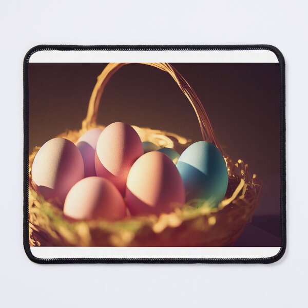 Item preview, Easter eggs in basket designed and sold by CosmicCritters.