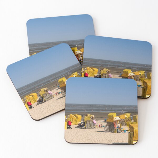 Item preview, Cuxhaven Beach at Low Tide - North Sea designed and sold by holgermader.