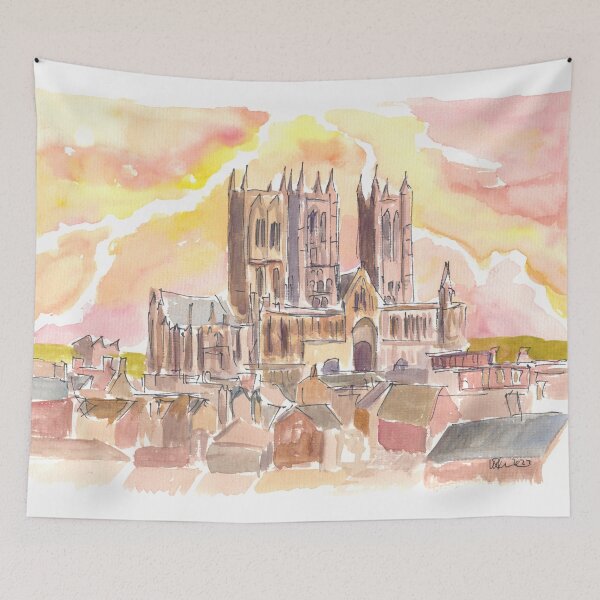 Item preview, York Minster Cathedral of North Yorkshire England designed and sold by artshop77.