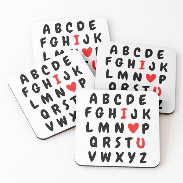 Item preview, Funny Alphabet Boys Valentines, Baby Boy Valenetines Day, Trendy Kids I Heart You designed and sold by UranusStickers.