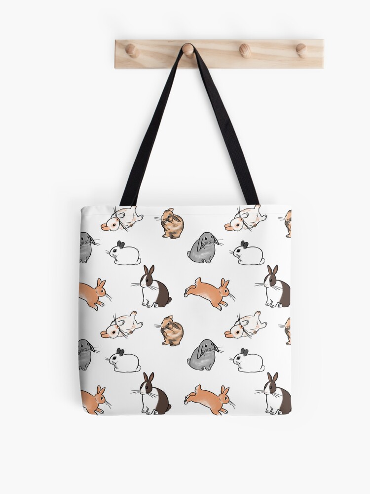 Bonny Bunny Canvas Tote Bag – Sugar Bunny Shop