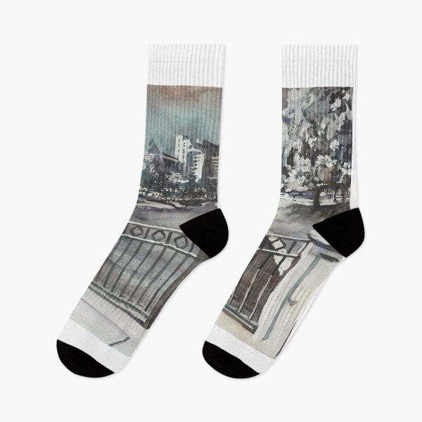 Item preview, Kalamazoo, Michigan downtown skyline and park.  Western Michigan Kalamazoo designed and sold by rfoxphoto.