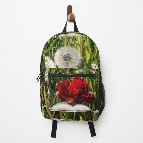 Item preview, Dandelions with Red in Radolfzell - Lake Constance designed and sold by holgermader.