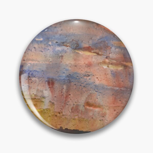 Item preview, Valparaiso, Chile colorful sunset over bay.  Watercolor painting Valparaiso Chile boat artwork colorful sunset designed and sold by rfoxphoto.