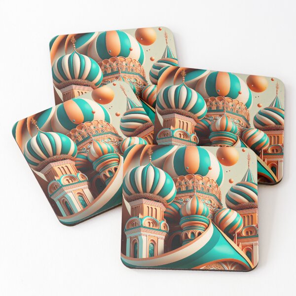 Item preview, Abstract Saint Basil's Cathedral designed and sold by BoukdeRoeck.