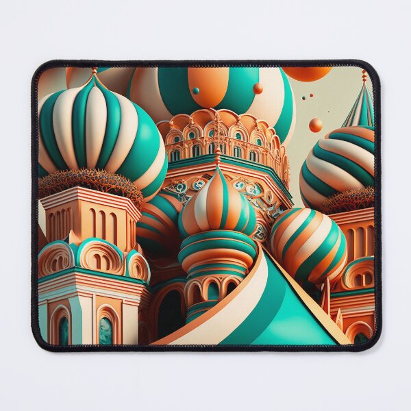 Item preview, Abstract Saint Basil's Cathedral designed and sold by BoukdeRoeck.