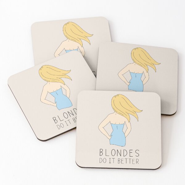 Item preview, Blondes do it better or best - gift for blondes designed and sold by gifts-ideas.