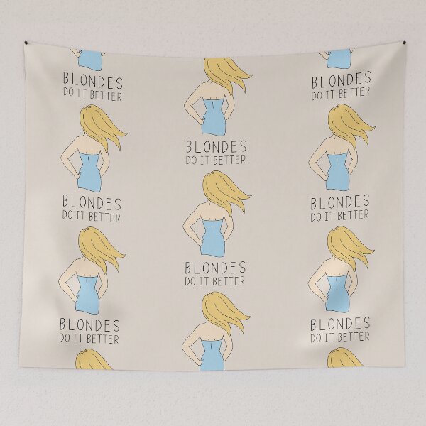 Item preview, Blondes do it better or best - gift for blondes designed and sold by gifts-ideas.