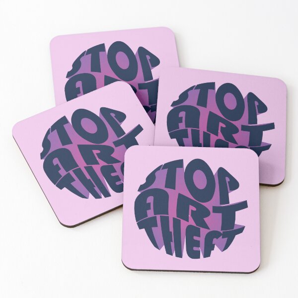 Item preview, Stop Art Theft  designed and sold by Nevermind-artss.