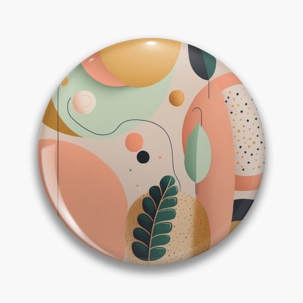 Item preview, Happy Shapes Minimalist Art designed and sold by artecomia.