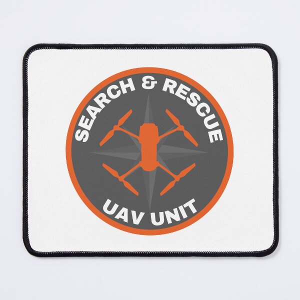Item preview, Drone UAV Search and Rescue SAR/Safety orange with compass designed and sold by TheContactor.