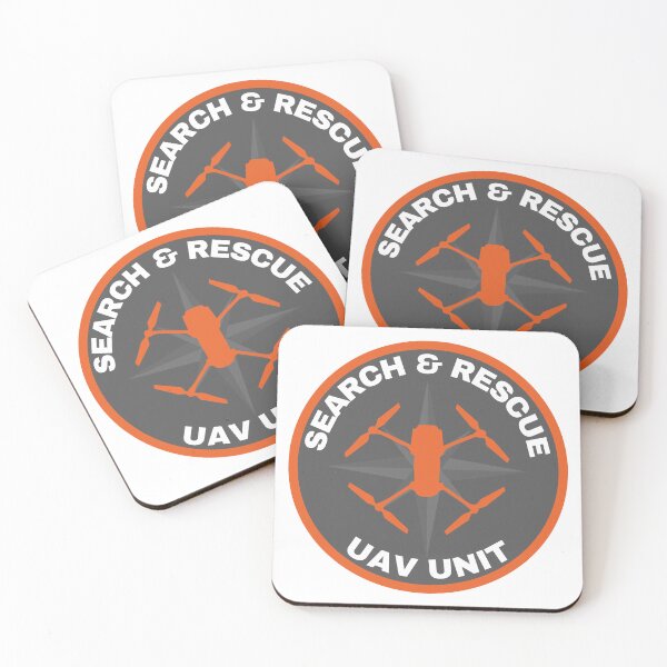 Item preview, Drone UAV Search and Rescue SAR/Safety orange with compass designed and sold by TheContactor.