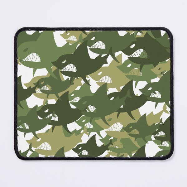 Item preview, Camouflage Shark Pattern designed and sold by miyagifactory.