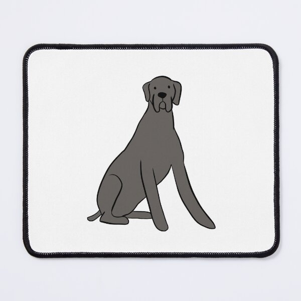 Item preview, great dane illustration  - cute great dane cartoon art designed and sold by Yarafantasyart.