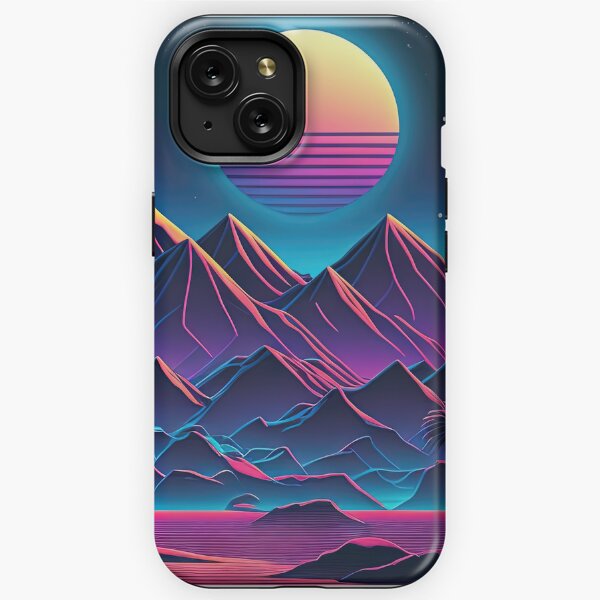 Synthwave Retro Phone Case Cover for iPhone 15 14 13 12 Pro Max XR XS X 11  7 8 Plus 13 Mini Silicone Soft Fundas Shell Capas Bag