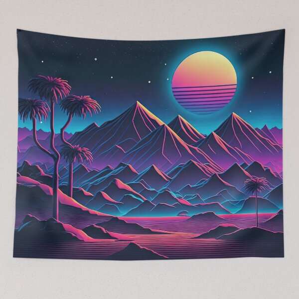 Item preview, Ethereal Mountain Oasis designed and sold by Mullet Monkey.