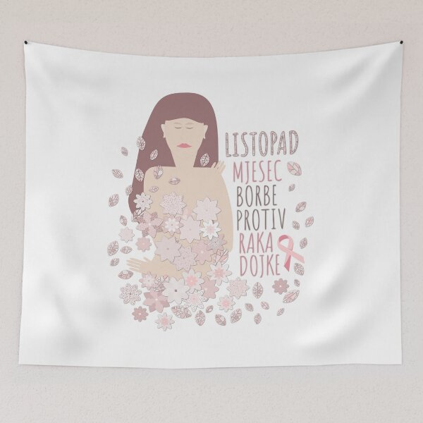 Item preview, Listopad - Mjesec Borbe Protiv Raka Dojke designed and sold by MC Art Studio.