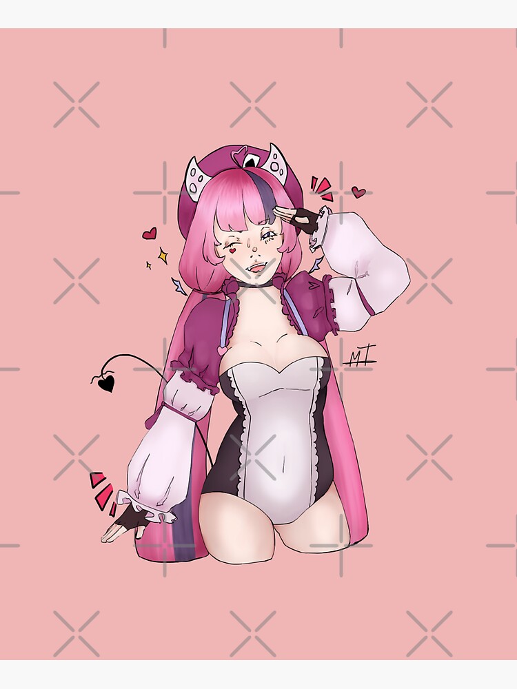 Ironmouse Fan Art Vshojo Vtuber Sticker For Sale By Dario O Redbubble