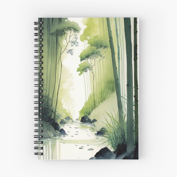 Item preview, Bamboo Forest Minimalist Art designed and sold by artecomia.