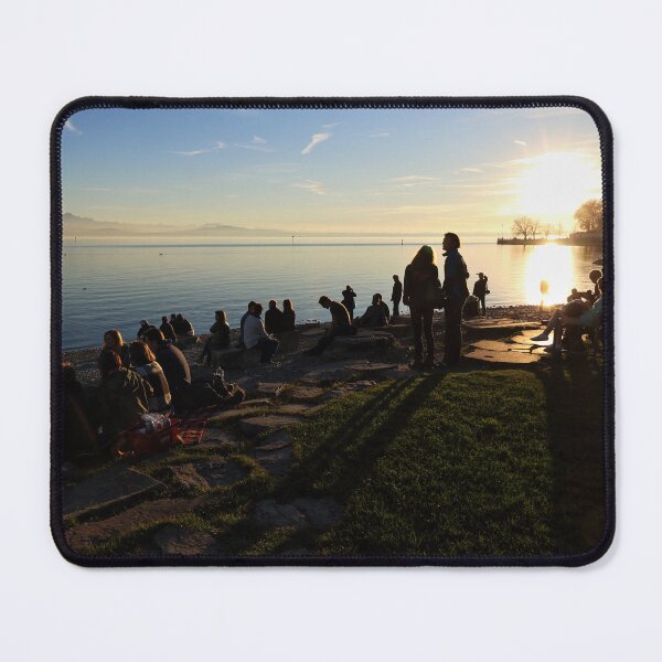 Item preview, November Sunset in Friedrichshafen - Lake Constance designed and sold by holgermader.