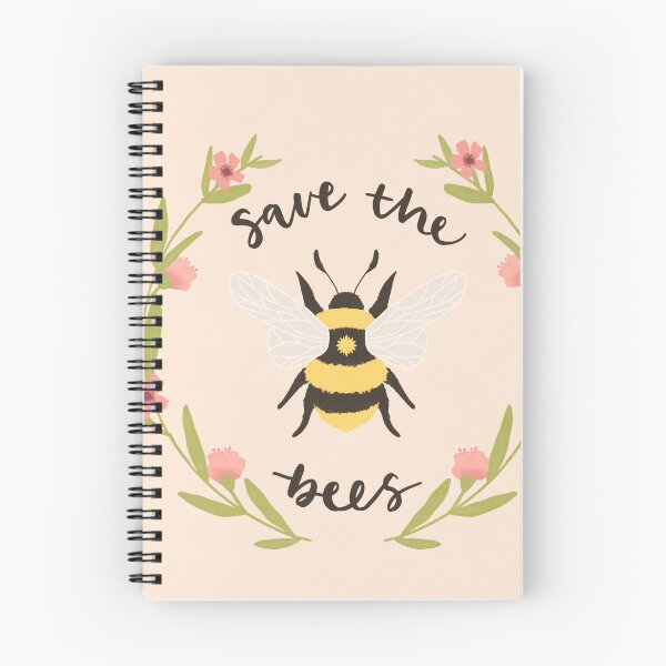Item preview, Save the Bees - Illustration designed and sold by Homebody Hobbyist.