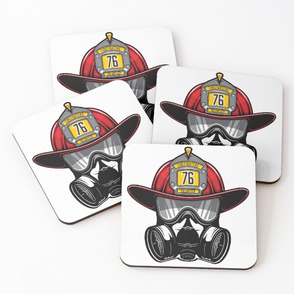 Item preview, Firefighter mask designed and sold by DoDoDucks.