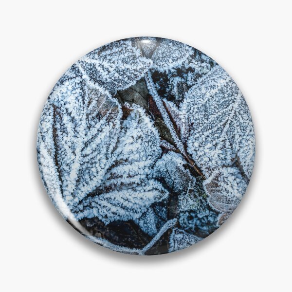 Item preview, Frosted Winter Leaves designed and sold by YunekOriginals.