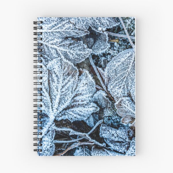 Item preview, Frosted Winter Leaves designed and sold by YunekOriginals.