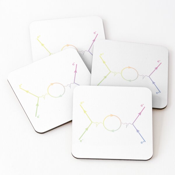 Item preview, Second Order Feynman Diagram - Particle Physics  designed and sold by ScienceCorner.
