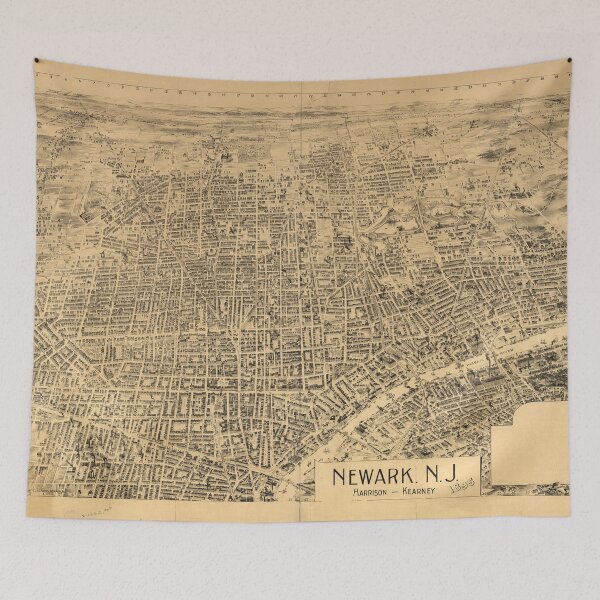 Item preview, Newark, New Jersey (1895) designed and sold by allhistory.
