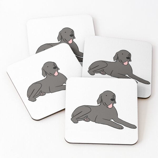 Item preview, great dane illustration  - cute great dane cartoon art designed and sold by Yarafantasyart.