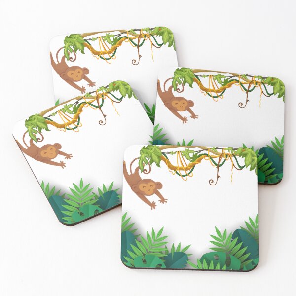 Item preview, Monkey in the jungle designed and sold by Jandropsdesigns.