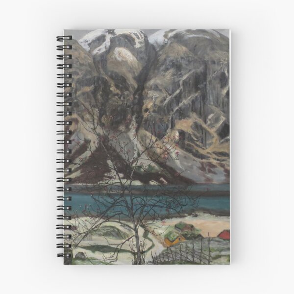 Item preview, Winter scenery - Kollen (The Fell) by Nikolai Astrup designed and sold by AR-shop.