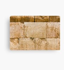 Inscription Canvas Print