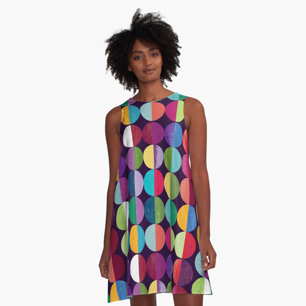 Moon A-Line Dress