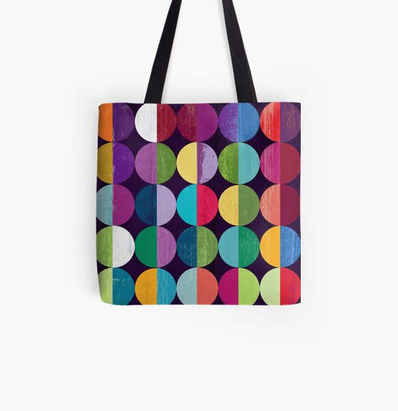 Moon All Over Print Tote Bag