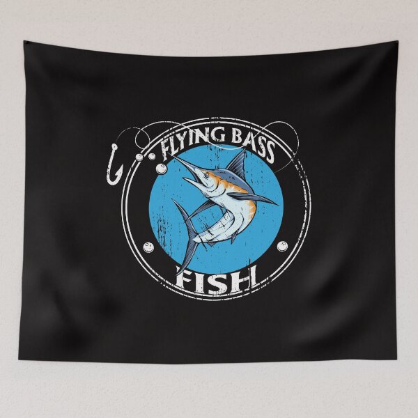Item preview, Flying Bass Fish  designed and sold by zemama.