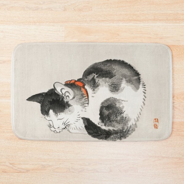 Item preview, Sleeping cat - Japanese Art designed and sold by professorguru.