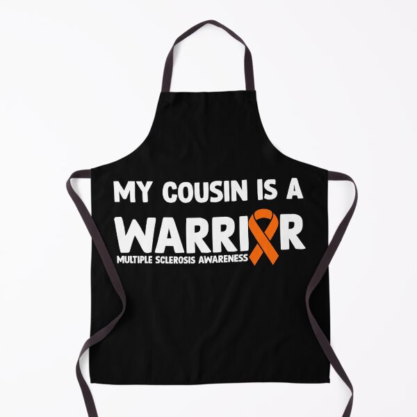 Item preview, Multiple Sclerosis Awareness Quote: My Cousin Is A Warrior designed and sold by AMINE ★★★★★.