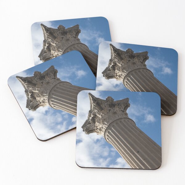Item preview, The Grandeur of Pompeii - a Corinthian Capital Column in the Sky designed and sold by Georgia Mizuleva.