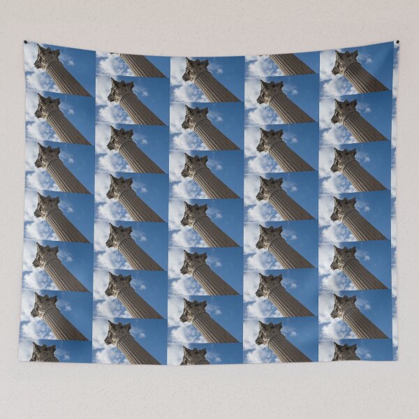 Item preview, The Grandeur of Pompeii - a Corinthian Capital Column in the Sky designed and sold by Georgia Mizuleva.
