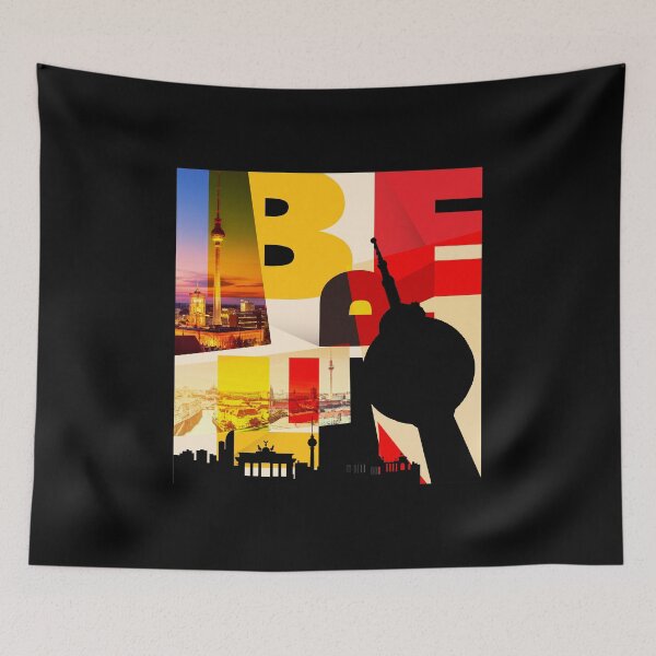 Item preview, Berlin Germany Skyline TV Tower Town City designed and sold by BullDesignsShop.