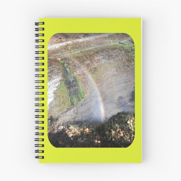 Artikelvorschau, Regenbogen bei Middle Falls, Letchworth State Park entworfen und verkauft von TechLaughs.