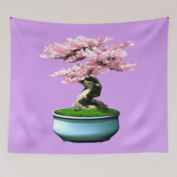 Item preview, Cherry blossom bonsai tree designed and sold by gramizzia.