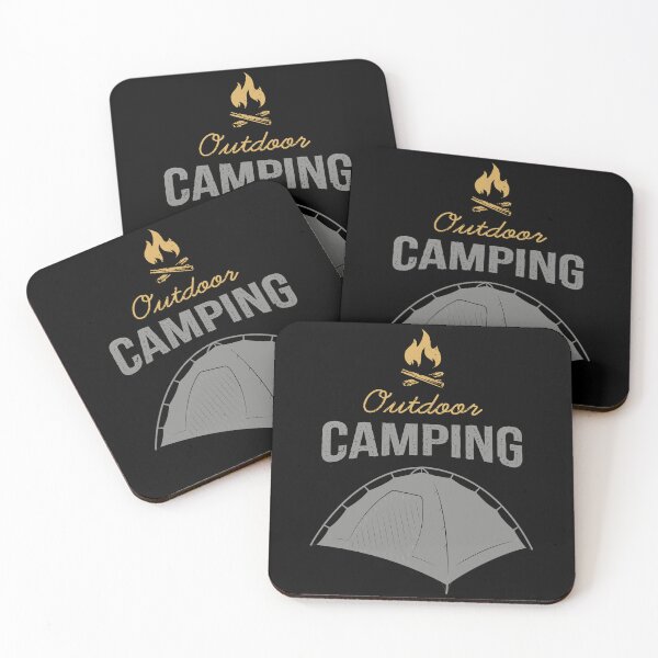 Item preview, Camping camping camper outdoor nature adventure designed and sold by BullDesignsShop.
