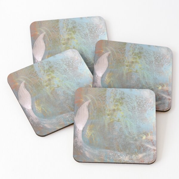 Item preview, Elegantly Enchanting Mermaid Art, Abstract Mermaid Tail Painting designed and sold by KirwanArt.