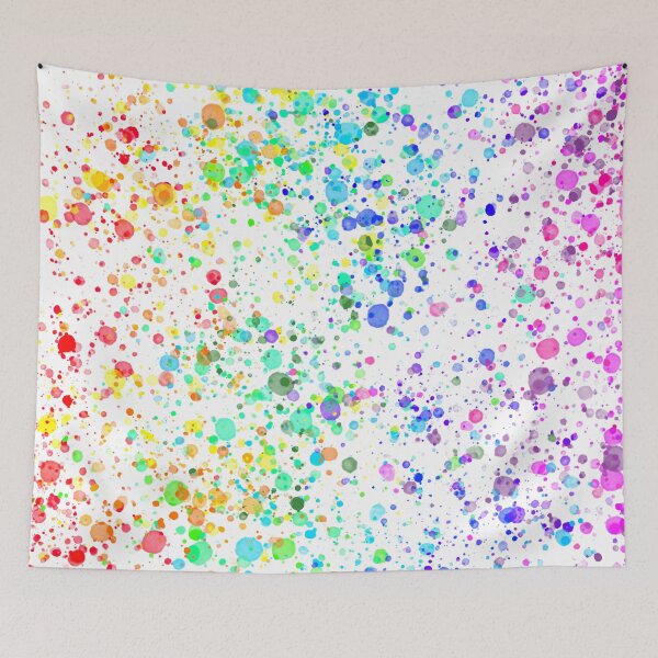 Item preview, Spilled Rainbow - White Background designed and sold by FinapplePudding.