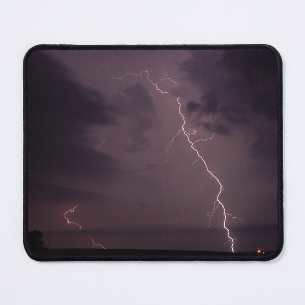 Item preview, Purple Lightning Bolts Over Kansas designed and sold by CarefulCaptures.