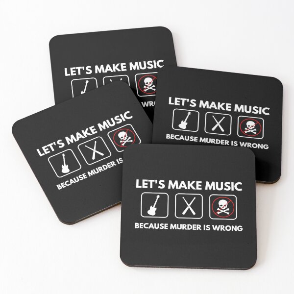 Item preview, Let's Make Music Because Murder Is Wrong designed and sold by Simple429.