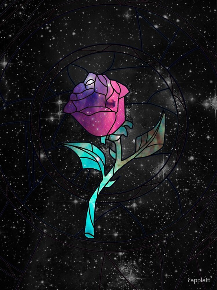 Stained Glass Rose Galaxy by rapplatt